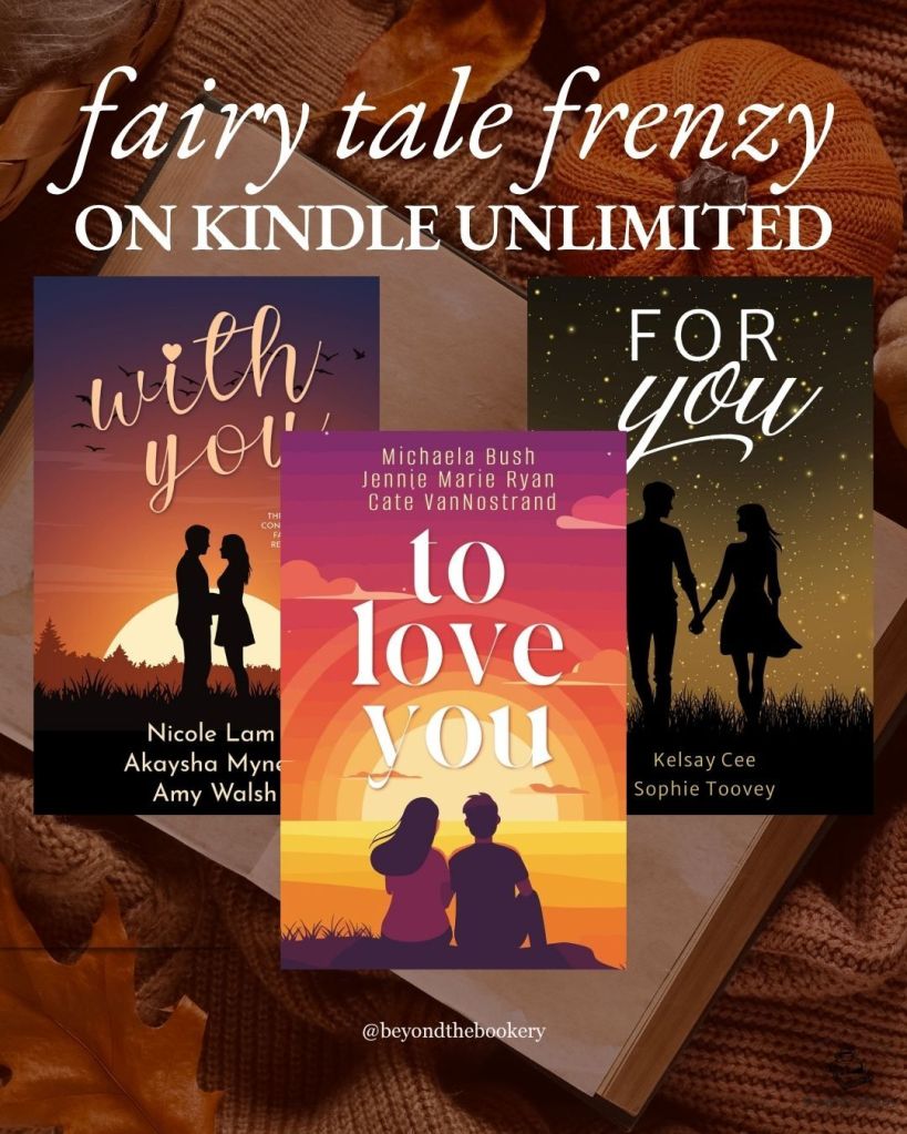 With You, For You, and To Love You books from Beyond the Bookery