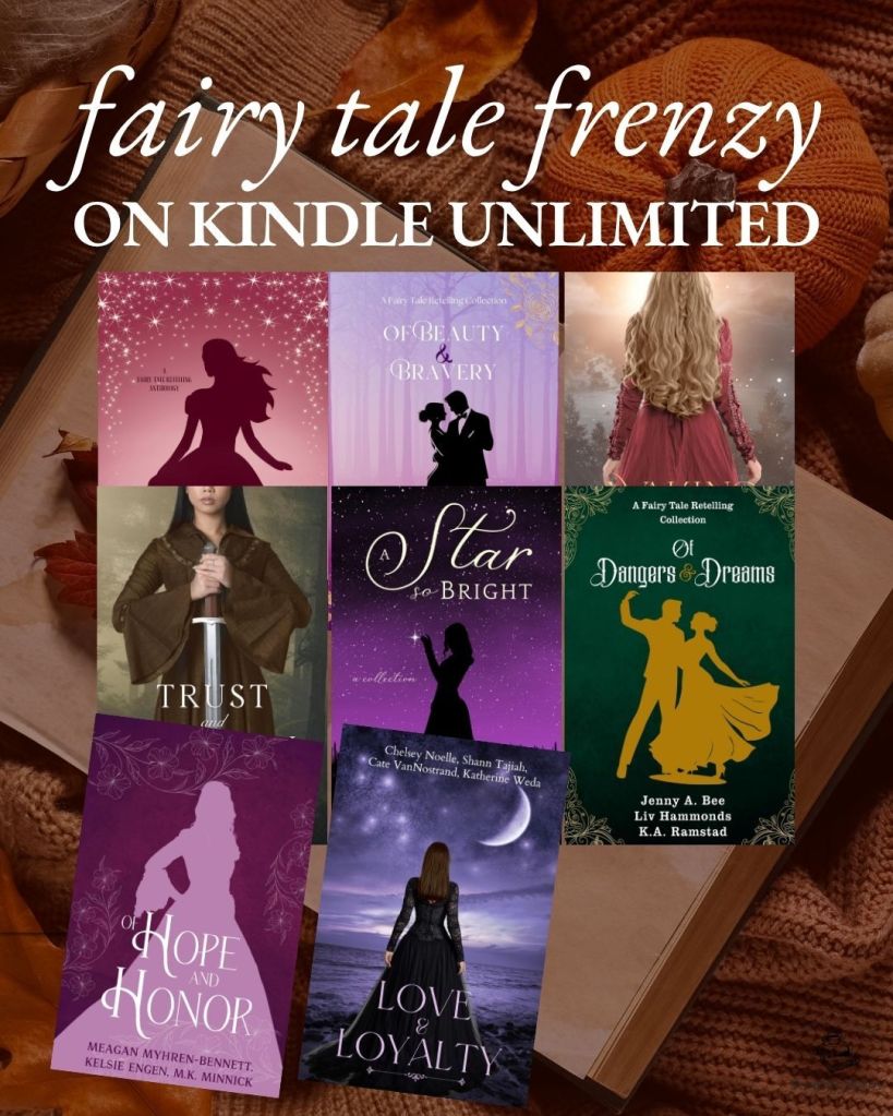 Of Hope and Honor, Love and Loyalty, Of Dangers and Dreams, Star so Bright, Of Beauty and Bravery, Evermore, Waking Courage, and Trust and Treason books from Beyond the Bookery